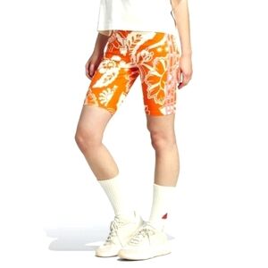 FARM RIO ×adidas running shorts.